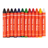 Koh-i-noor Kredki Trio Wax Jumbo 8272/2 12 Kol. 10 Mm