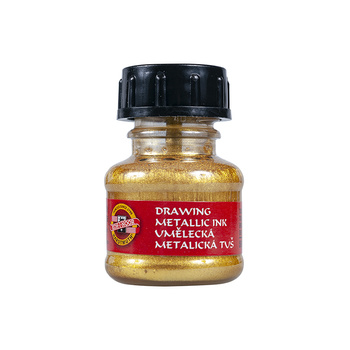 Koh-i-noor Tusz Kreślarski Art Metalik 2830 Gold 20 G.