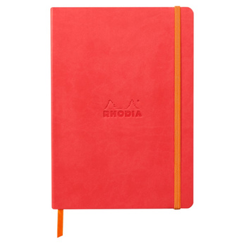 Rhodia Notes A5 90g 80k Miękka Oprawa Linia Coral