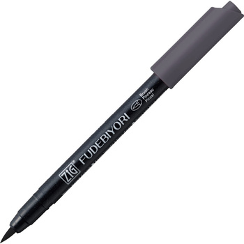 Kuretake Pisak Fudebiyori Gray Zig