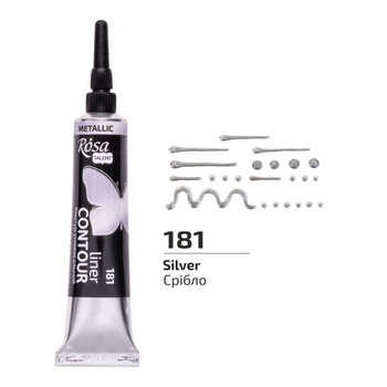 Rosa Talent Konturówka Universal Silver 20 ml