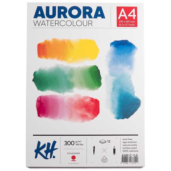 Aurora Blok Do Akwareli A4 300g 12a Hot Pressed 377001400