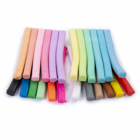 Kidea Plastelina Pastelowa 24 Kolory
