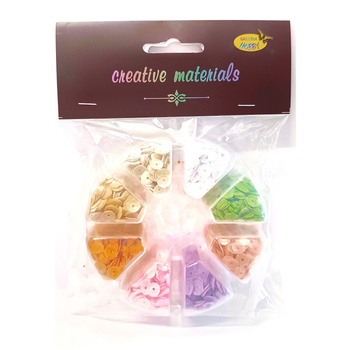 Galeria Hobby Cekiny Pastelowe 8 Kolorów 40 G