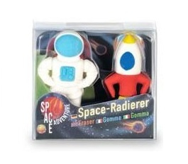 Trendhaus Gumki Kosmos 2 Szt. Astronauta I Kosmita