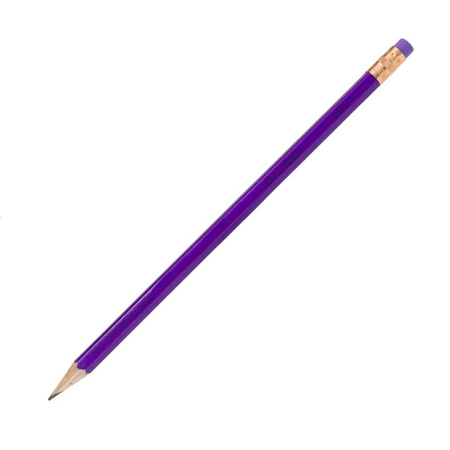 Koh-I-Noor Ołówek Grafitowy 1372 Z Gumką Oriental Mix