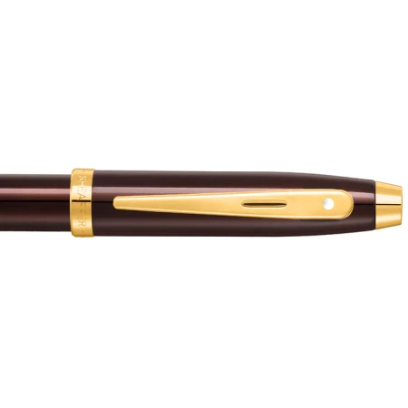 Sheaffer Pióro Kulkowe 100 Coffee Brown Wyk. Pvd Pozłacane 9370