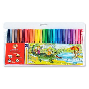 Koh-i-noor Flamastry 7710/2cj 30 Kolorów