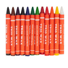 Koh-i-noor Kredki Trio Wax Akwarelowe 8252/1 12 Kol. 8,2 Mm