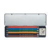 Koh-i-noor Kredki Mechaniczne Versatil 5217 Kpl. 6 Kol. + Gumka Op. Metal.
