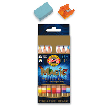 Koh-i-noor Kredki Magic Trio 3404/15 12+1n