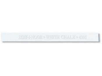 Koh-i-noor Biały Pastel W Sztyfcie 4391 7x7mm