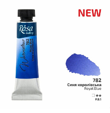 Rosa Gallery Farba  Akwarelowa  Royal Blue 782 10 Ml Tuba