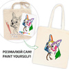 Rosa Talent Zestaw - Torba Do Malowania Bright Pug, Bawełna 220 G. 38x42 Cm