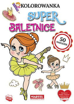 Martel Kolorowanka Super Baletnice Z Naklejkami