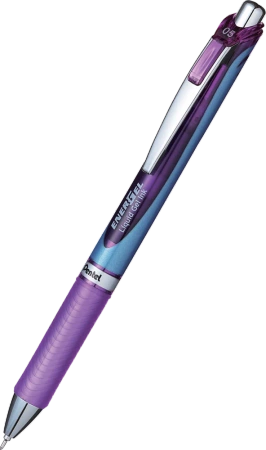 Pentel Energel Długopis Żelowy Bln75 Fioletowy