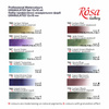 Rosa Gallery Farby Akwarelowe w Tubach Granulation 12 Kol. 10 ml