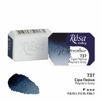 Rosa Gallery Farba Akwarelowa Payne"S Grey 737 2,5 Ml