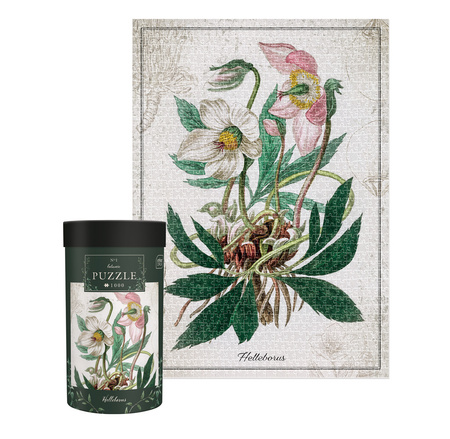 Interdruk Puzzle Botanic 1000 Botanic - Helleborus