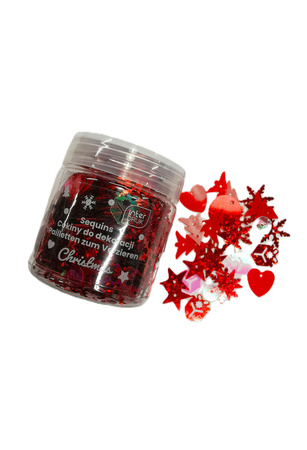 Interdruk Cekiny Do Dekoracji 30g Christmas