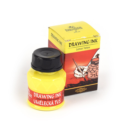 Koh-i-noor Tusz Kreślarski Art 2205 Lemon Yellow 20 G.