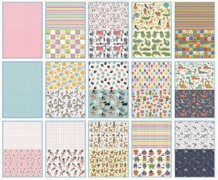 Happy Color Blok z Motywami Kids A4 15 ark. 80g