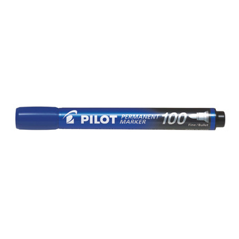 Pilot Marker Permanentny Sca-100 (Końcówka Okrągła) Niebieski