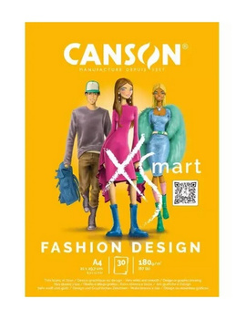 Canson Blok XSmart Fashion Design A4 180g 30a