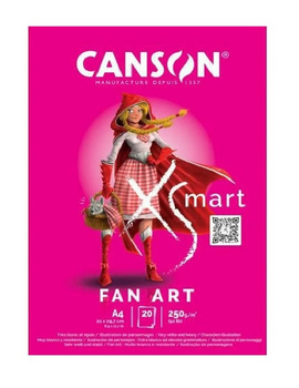 Canson Blok XSmart Fan Art A4 250g 20a