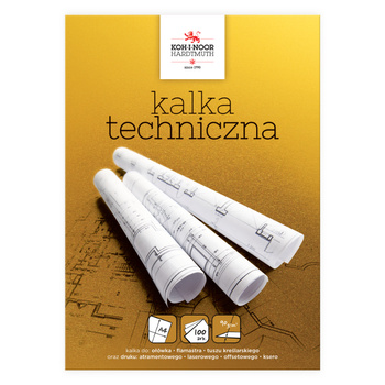 Diamant Kalka Techniczna A4 90 G 100 Ark.