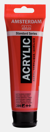 Talens Farba Akrylowa Amsterdam Standard 120ml 399 Naphthol Red Deep 17093992