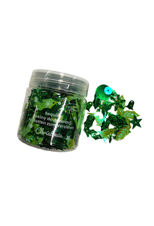 Interdruk Cekiny Do Dekoracji 30g Christmas