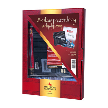 Koh-I-Noor Zestaw Artystyczny Gioconda 8898 + Blok (9)