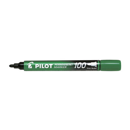 Pilot Marker Permanentny Sca-100 (Końcówka Okrągła) Zielony