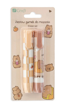 Dp Craft Wysuwane Gumki 2Szt Kapibara DPCA-012