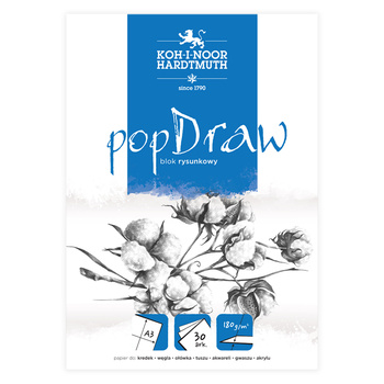 Koh-i-noor Blok Rysunkowy Popdraw A3 30 Ark. 180 G. 9920/4