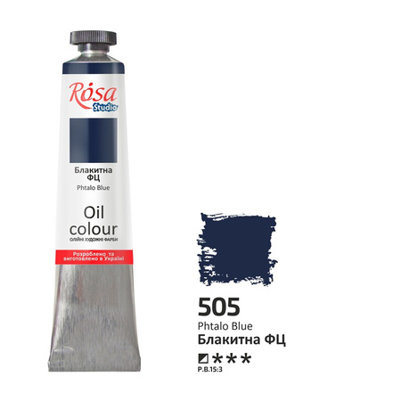 Rosa Studio Farba Olejna Phthalo Blue 505 45 Ml