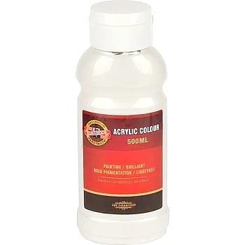 Koh-i-noor Farba Akrylowa 162710 White 0100 500 Ml