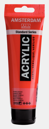 Talens Farba Akrylowa Amsterdam Standard 120ml 315 Pyrrole Red 17093152