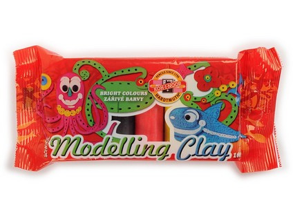 Koh-I-Noor Plastelina 1315S05 5 Kolorów 100 G.