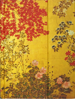 Peter Pauper Notes Zamykany Japanese Screen