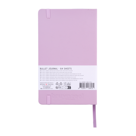 Talens Szkicownik 13x21 140g 64a Bullet Journal Lilac 60299007