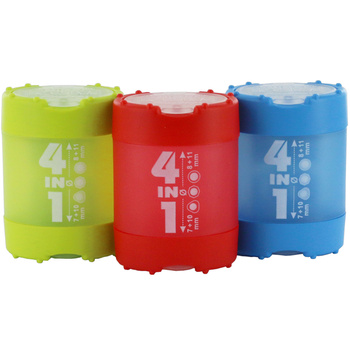 Kum Temperówka 4 - In-1 K4 Mix Kol. (7,10,8,11 Mm)