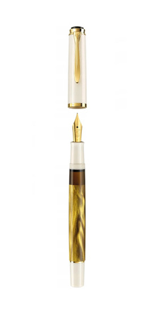Pelikan Pióro Wieczne M200 F Gold Marbled + Etui