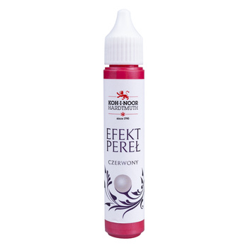 Koh-i-noor Efekt Pereł 30 Ml Czerwony