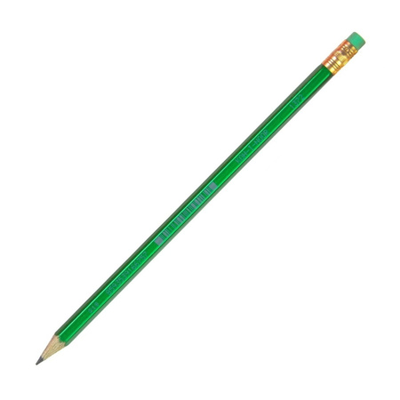 Koh-I-Noor Ołówek Grafitowy 1372 Z Gumką Oriental Mix