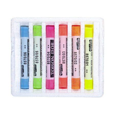 Koh-i-noor Pastele Suche 8571 6 Kol. Fluo