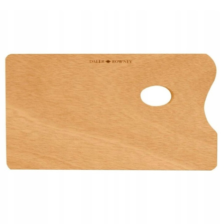 Daler Rowney Drewniana Paleta Prostokątna 18x24 Cm