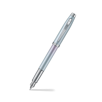 Sheaffer Pioro Wieczne 100 Expressions Perłowo-Niebieskie PVD Chrom 9376