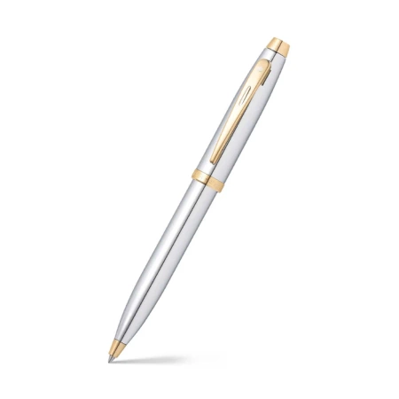 Sheaffer Długopis 100 Chromowany Wyk. Złote 9340